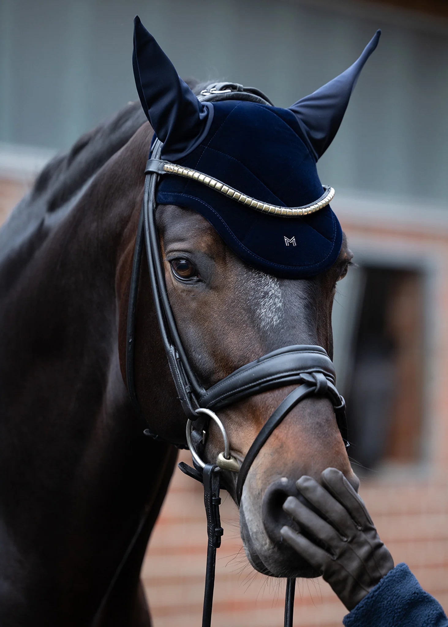 Velvet Dressage Saddle Pad (Sapphire)