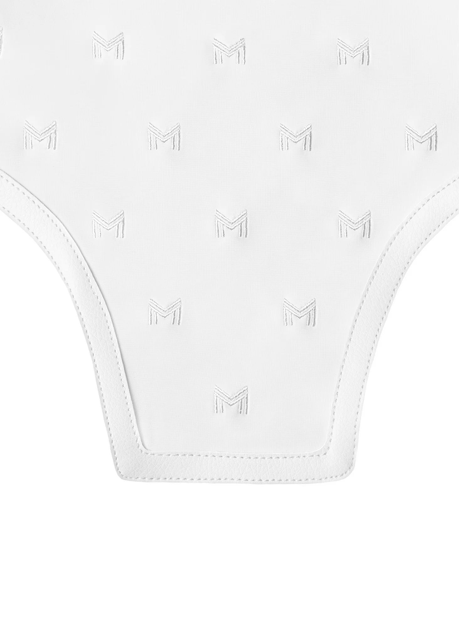 Stamp Ear Bonnet (White)