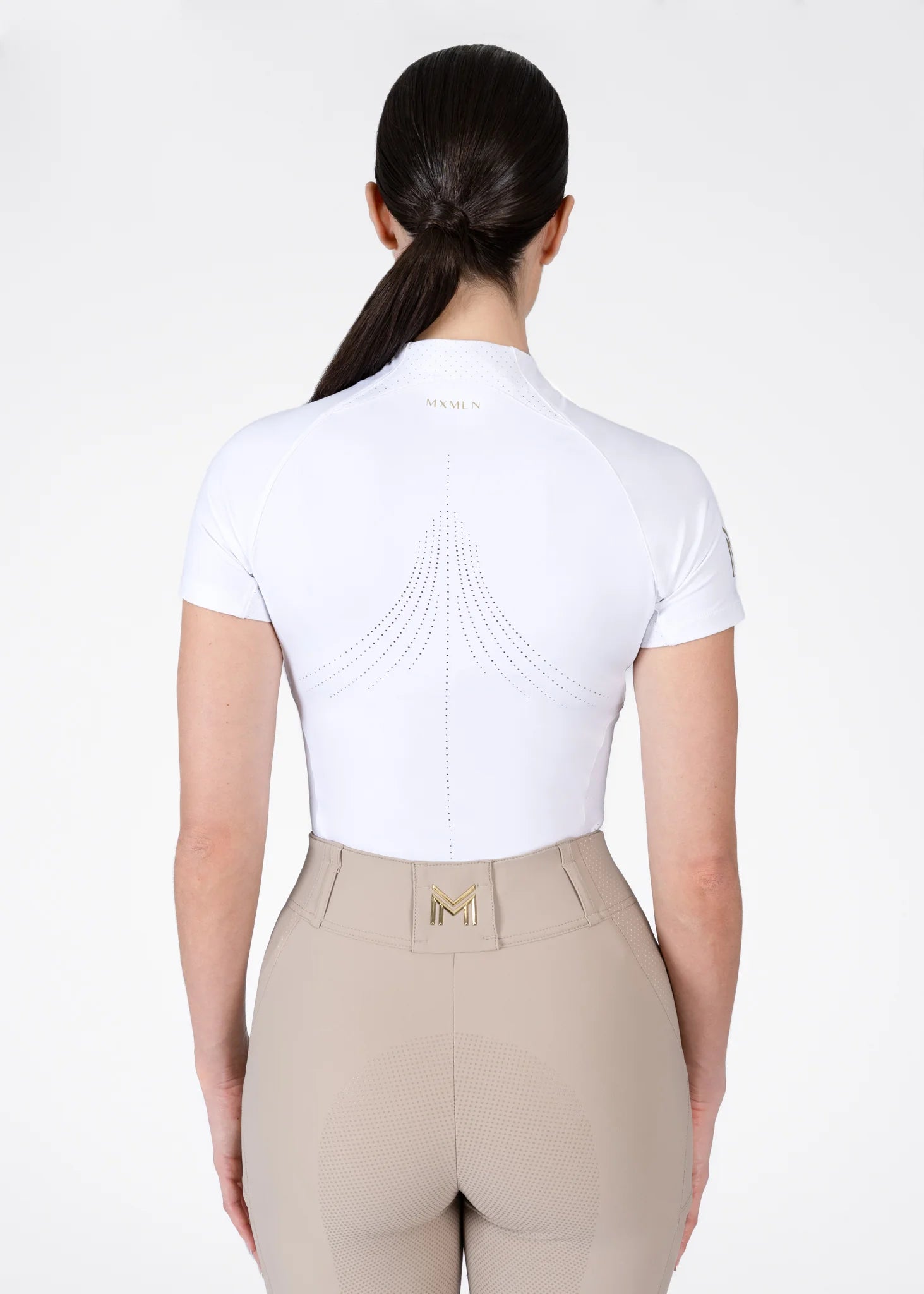 Aero Short Sleeve Base Layer (White)