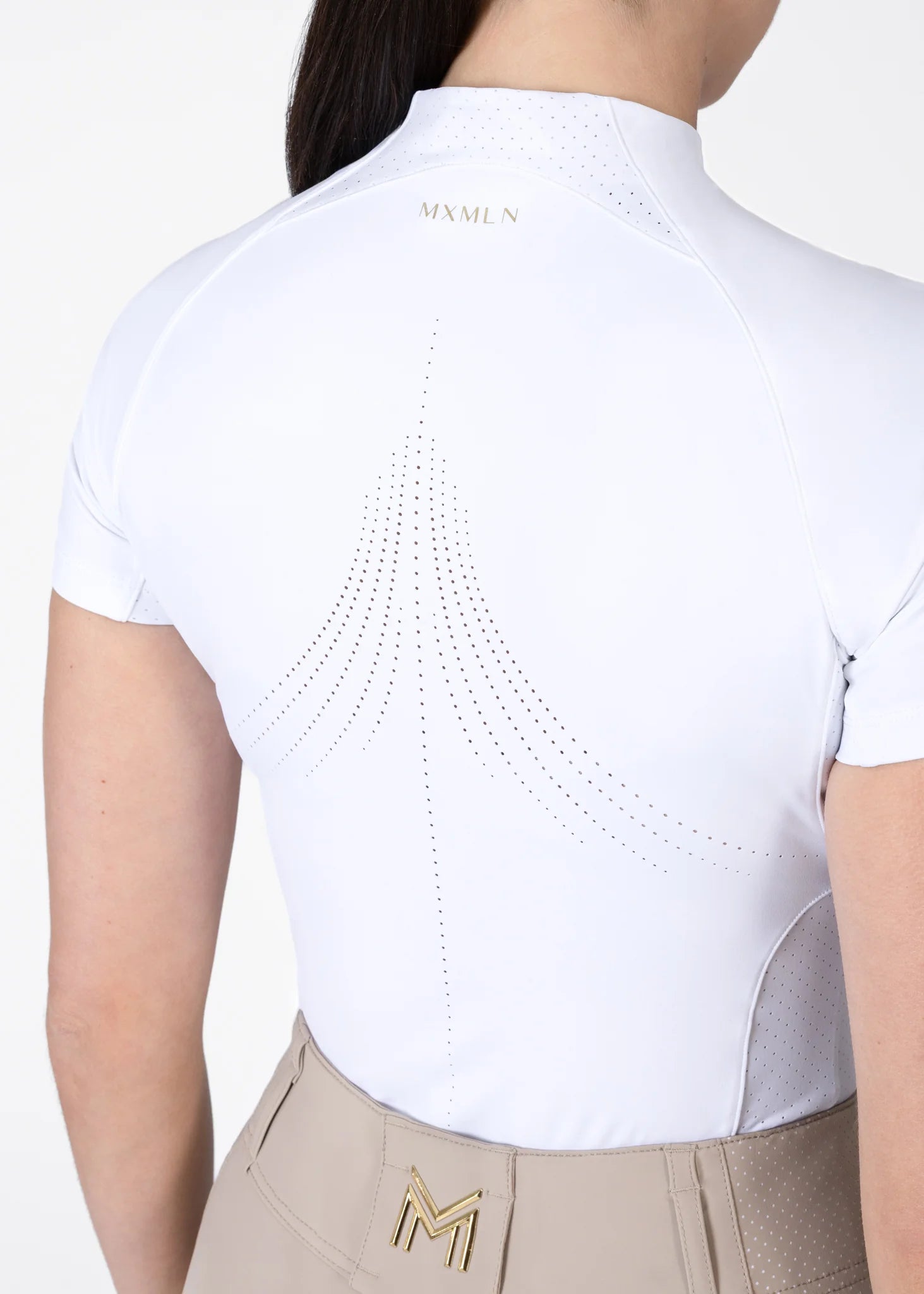 Aero Short Sleeve Base Layer (White)