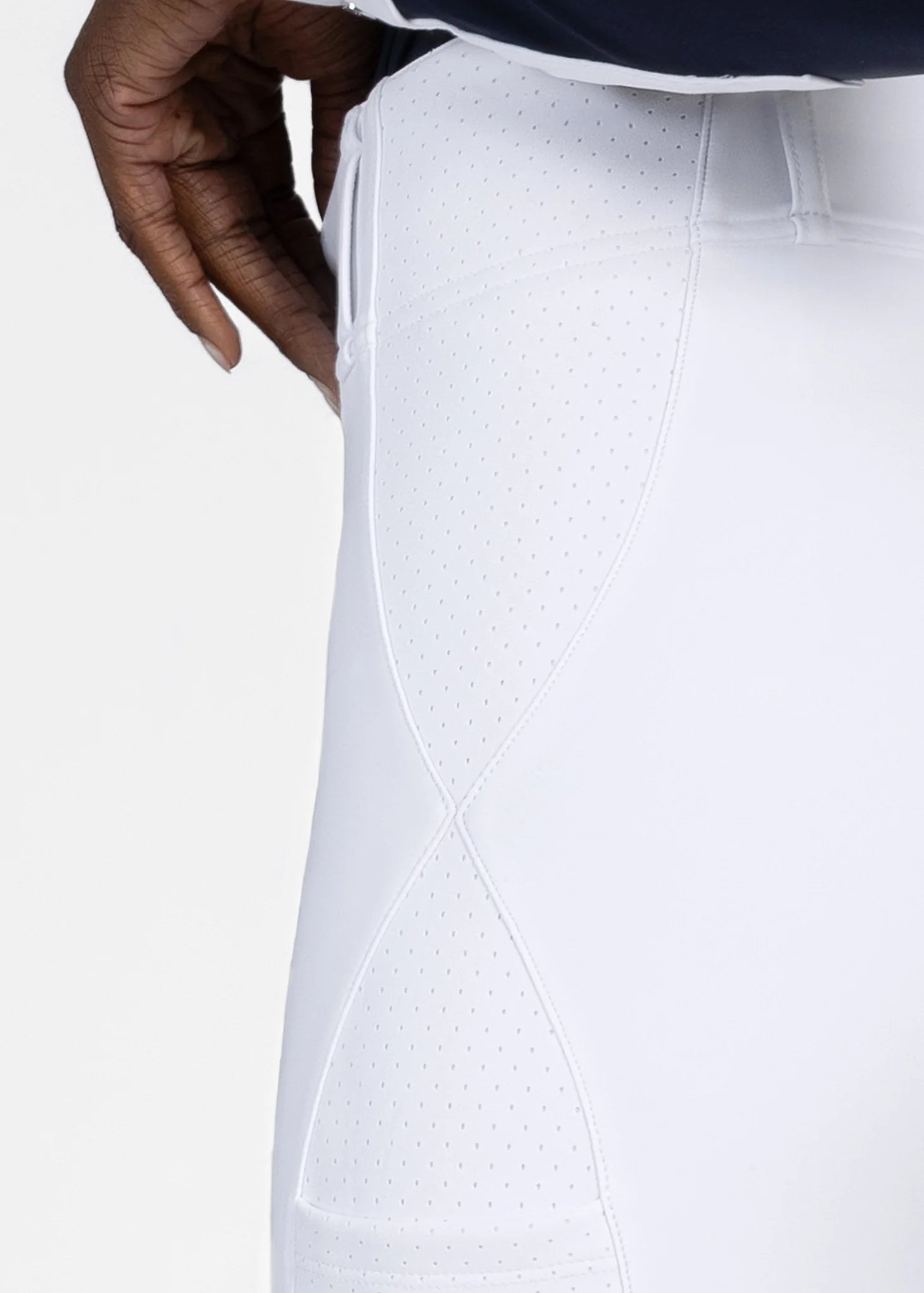 Aero Breeches (White Silver)
