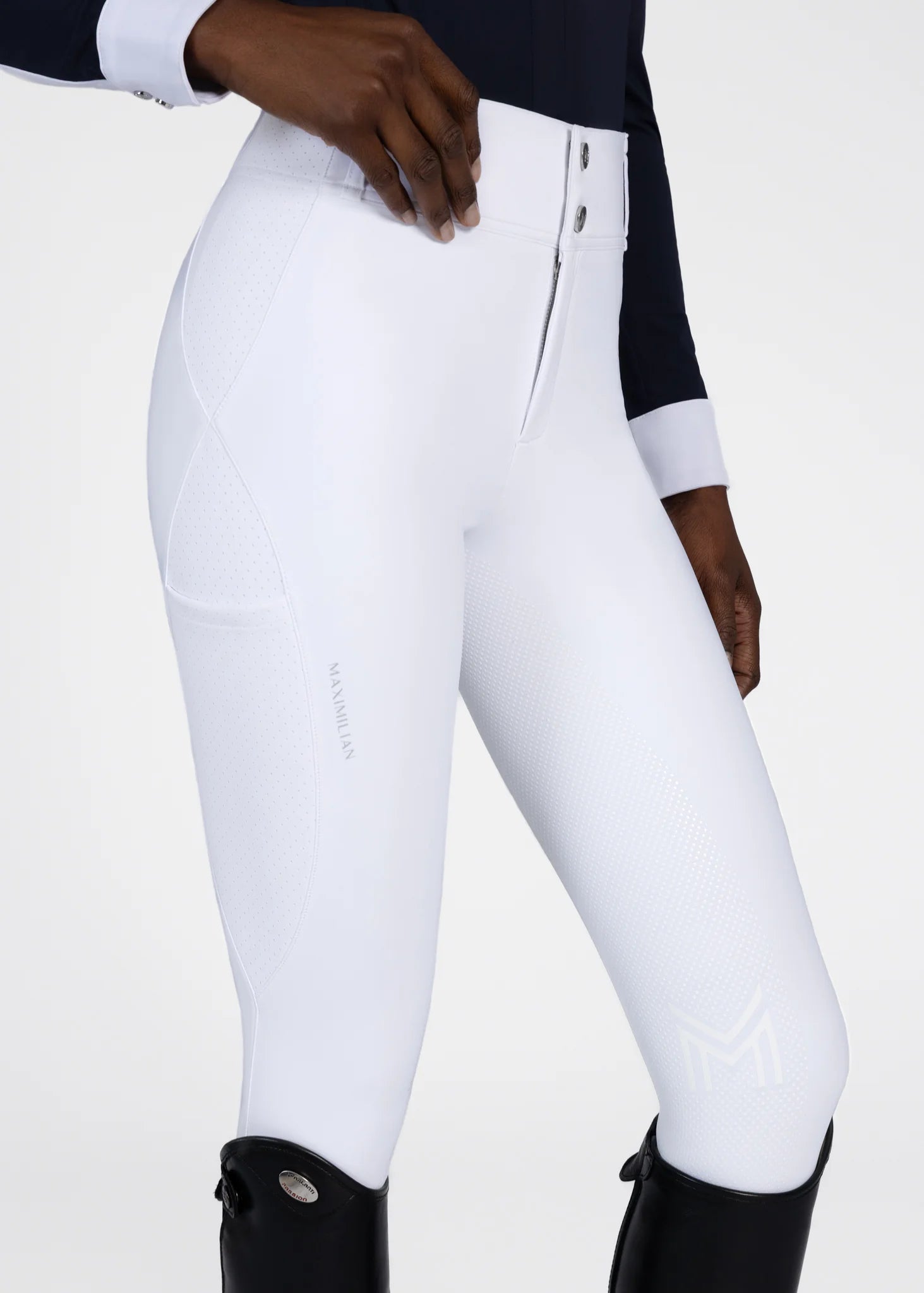Aero Breeches (White Silver)