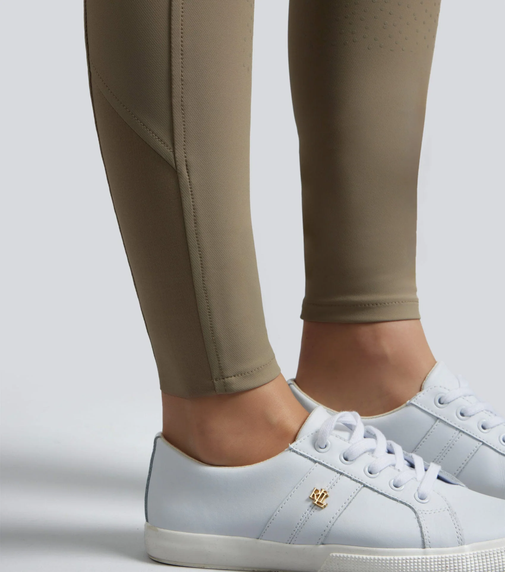 Salento Womens Full Seat Riding Breeches Timberwolf