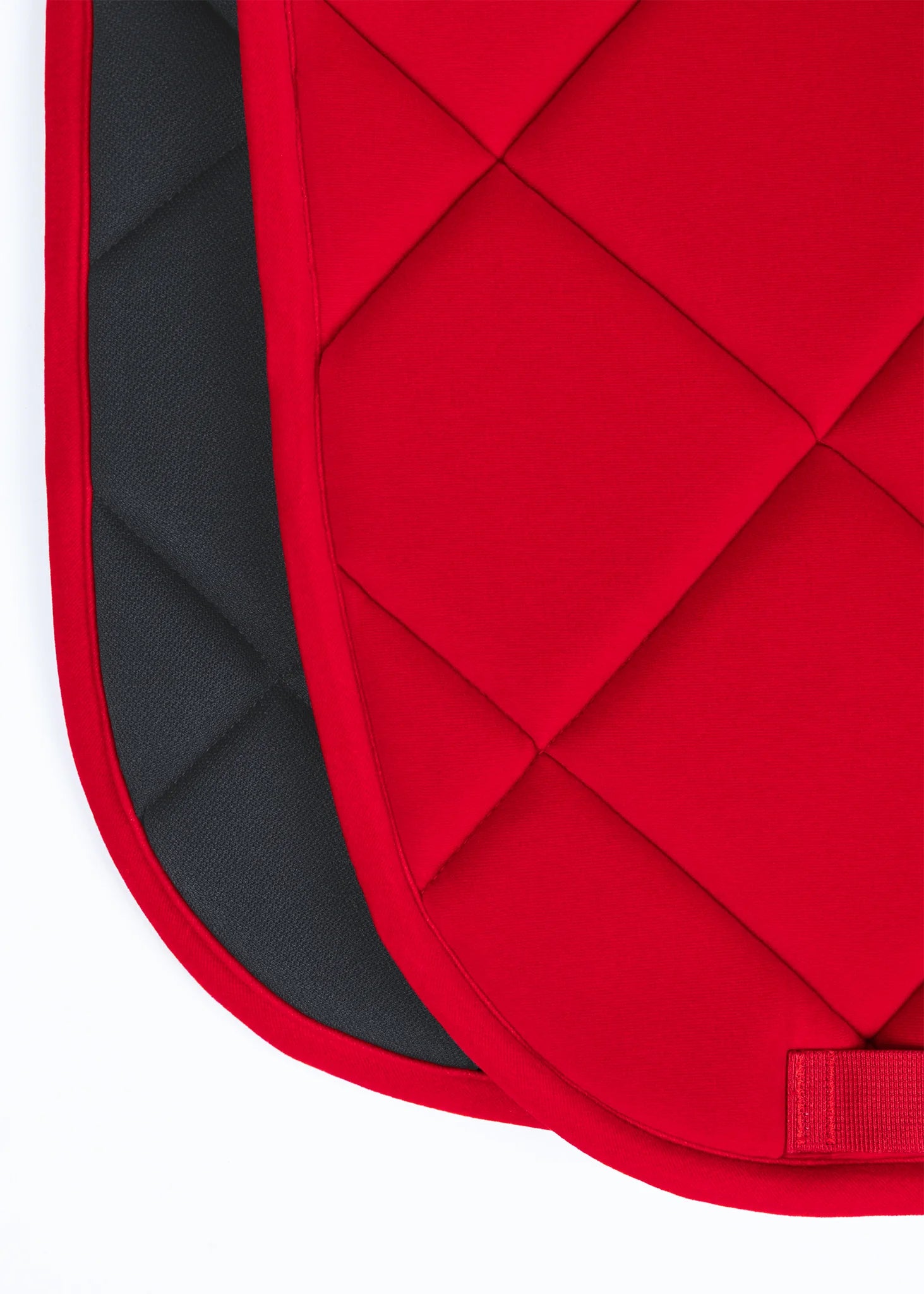 Velvet Jumping Saddle Pad (Crimson)