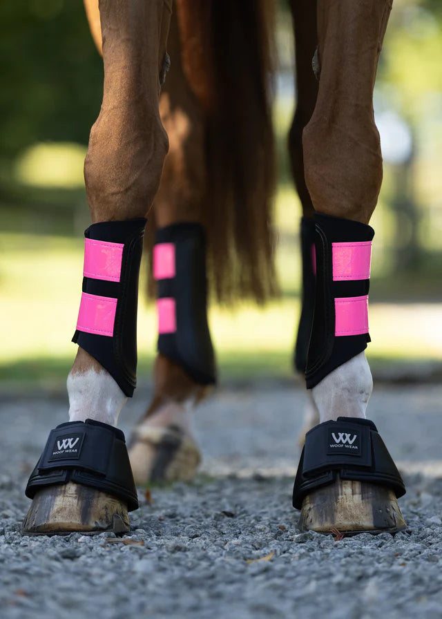 Reflective Club Boot Pink