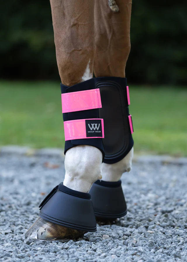 Reflective Club Boot Pink