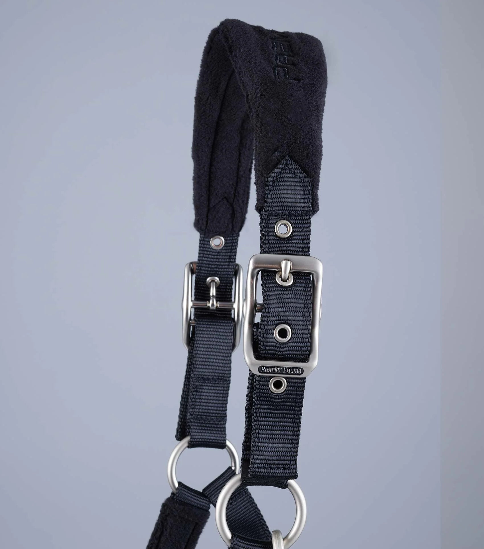 Fleece Padded Head Collar Black