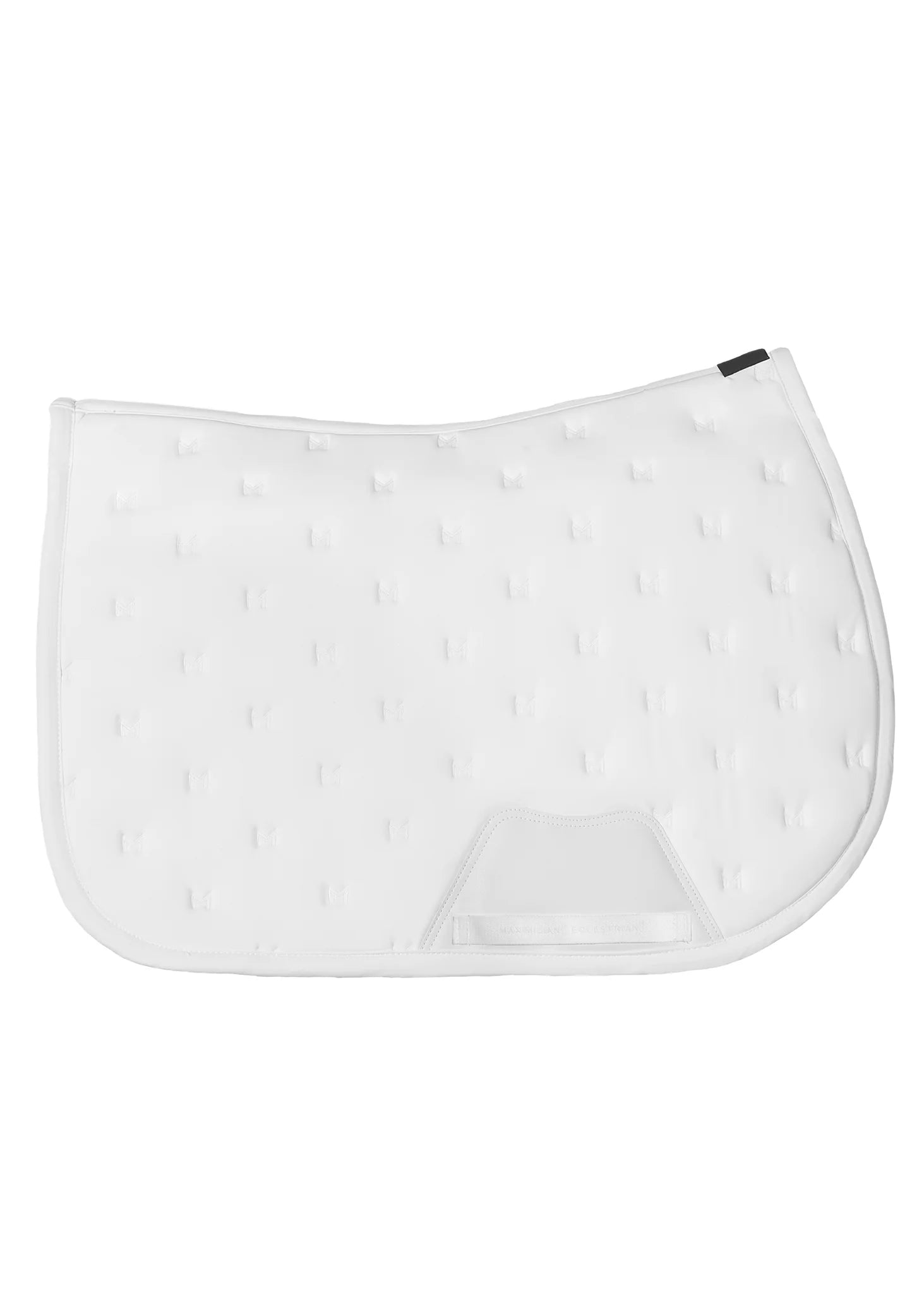 Stamp Dressage Saddle Pad (White)