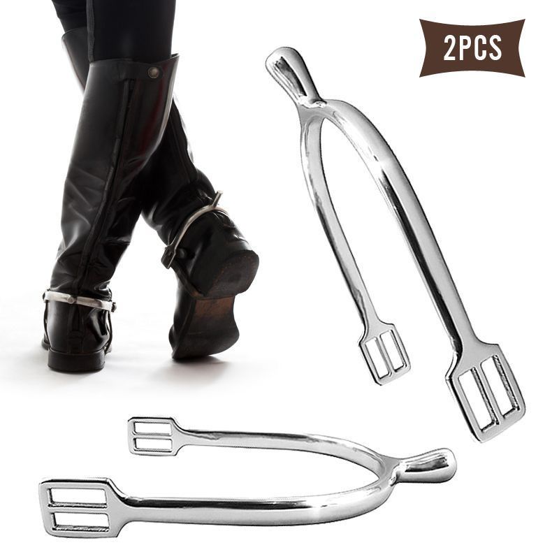 Horseriding Spur With Leather Strap