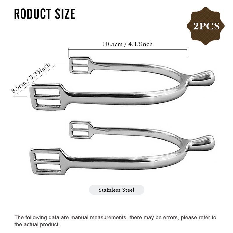 Horseriding Spur With Leather Strap