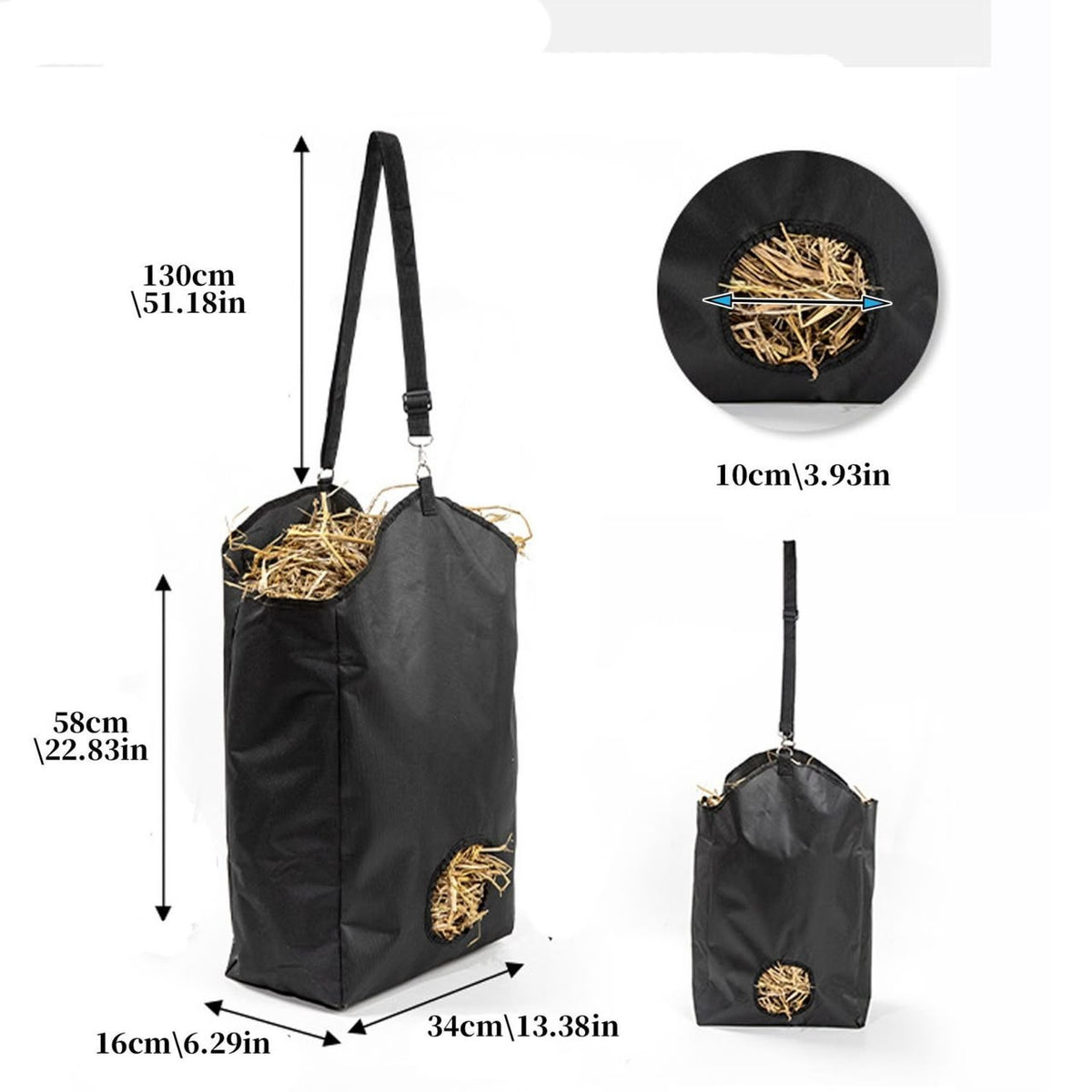 Horse Hay Feeding Bag