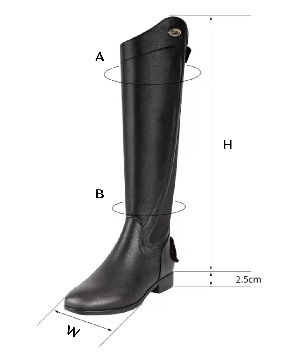 Cavassion Long Boots Black