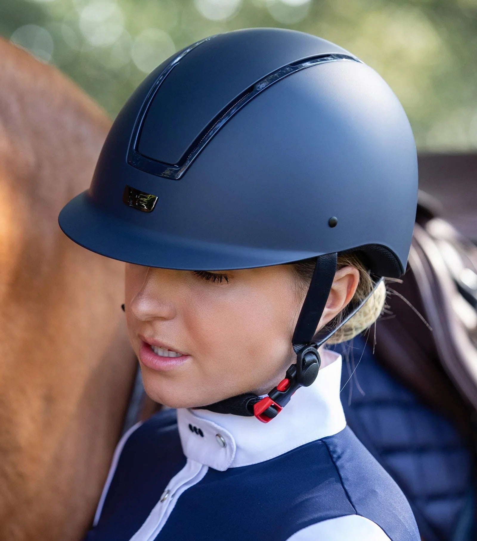 Endeavour Horse Riding Helmet - Midnight Navy