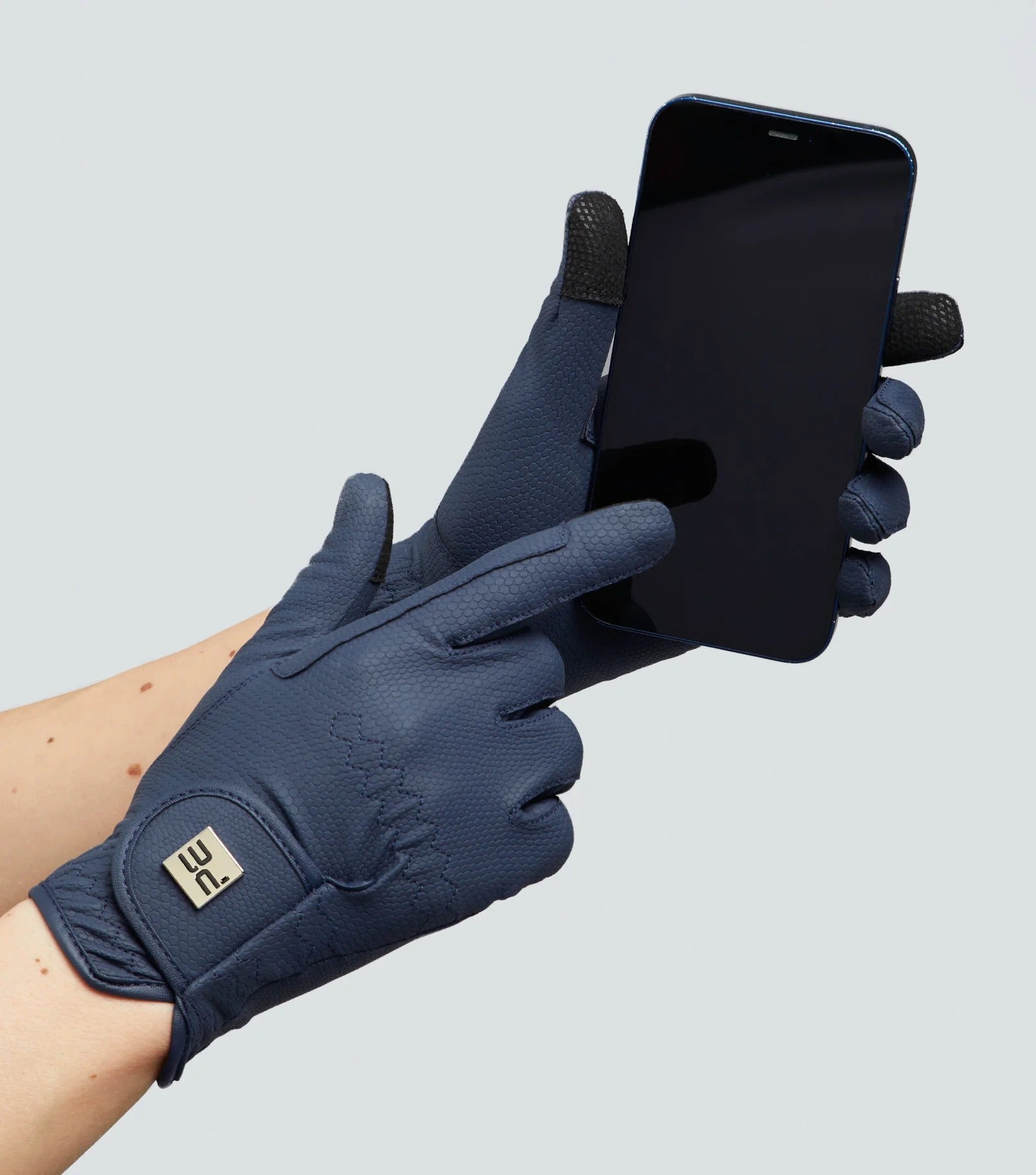 Metaro Ladies Riding Gloves Navy