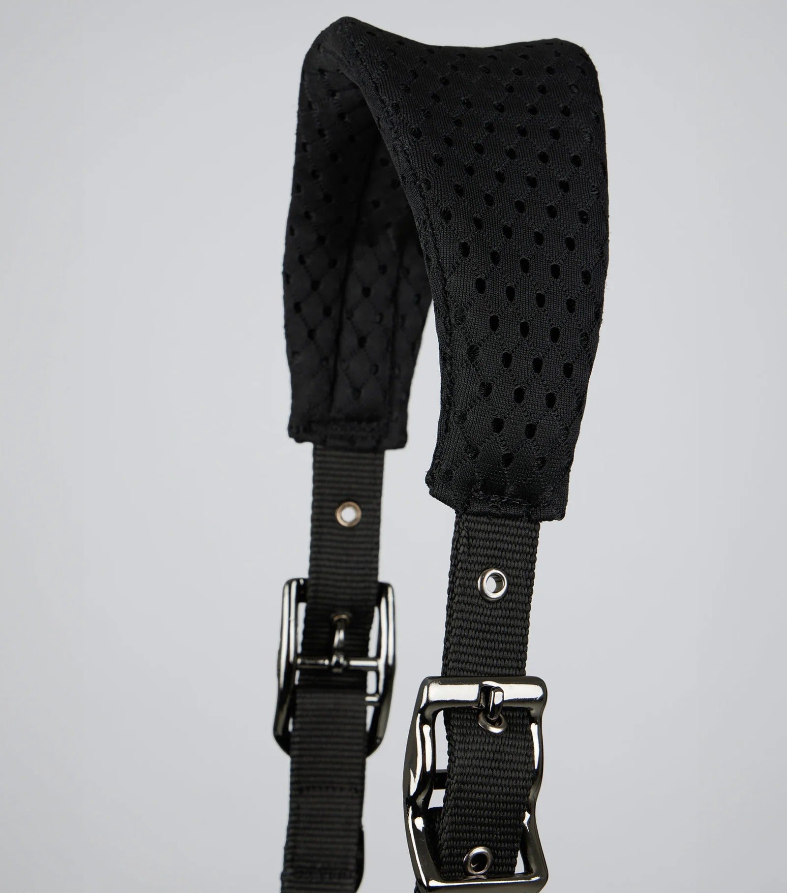 Necto 3D Mesh Head Collar with Lead Rope Black