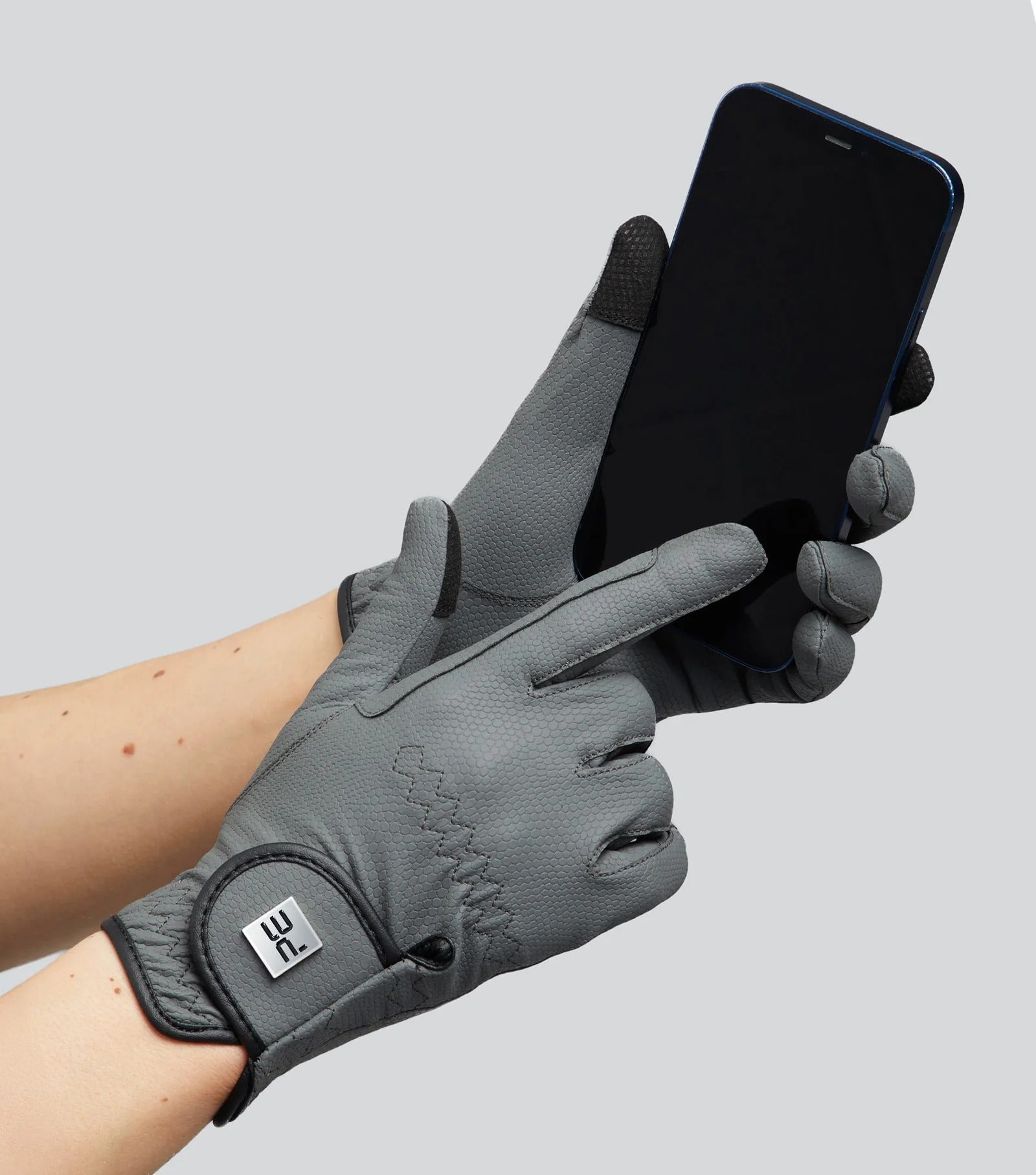 Metaro Ladies Riding Gloves Grey