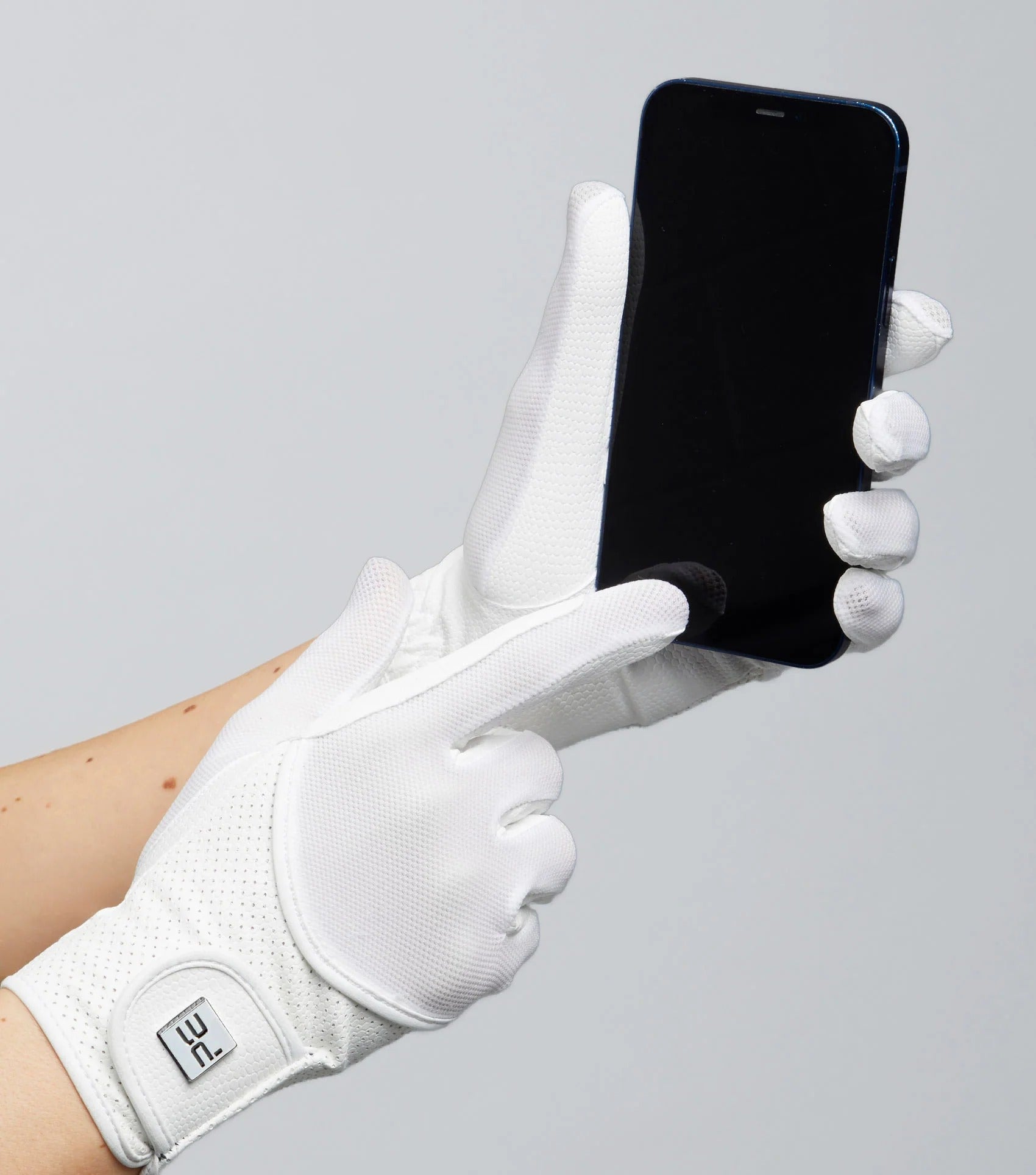 Presa Mesh Competition Riding Gloves White