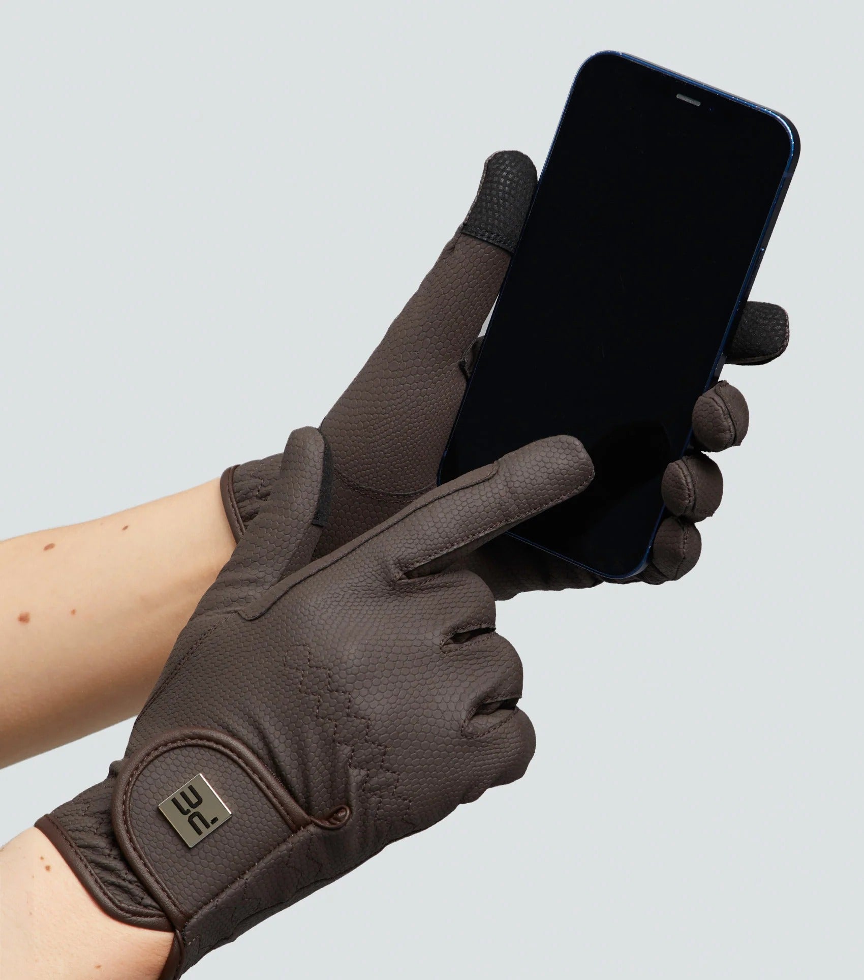 Metaro Ladies Riding Gloves Brown