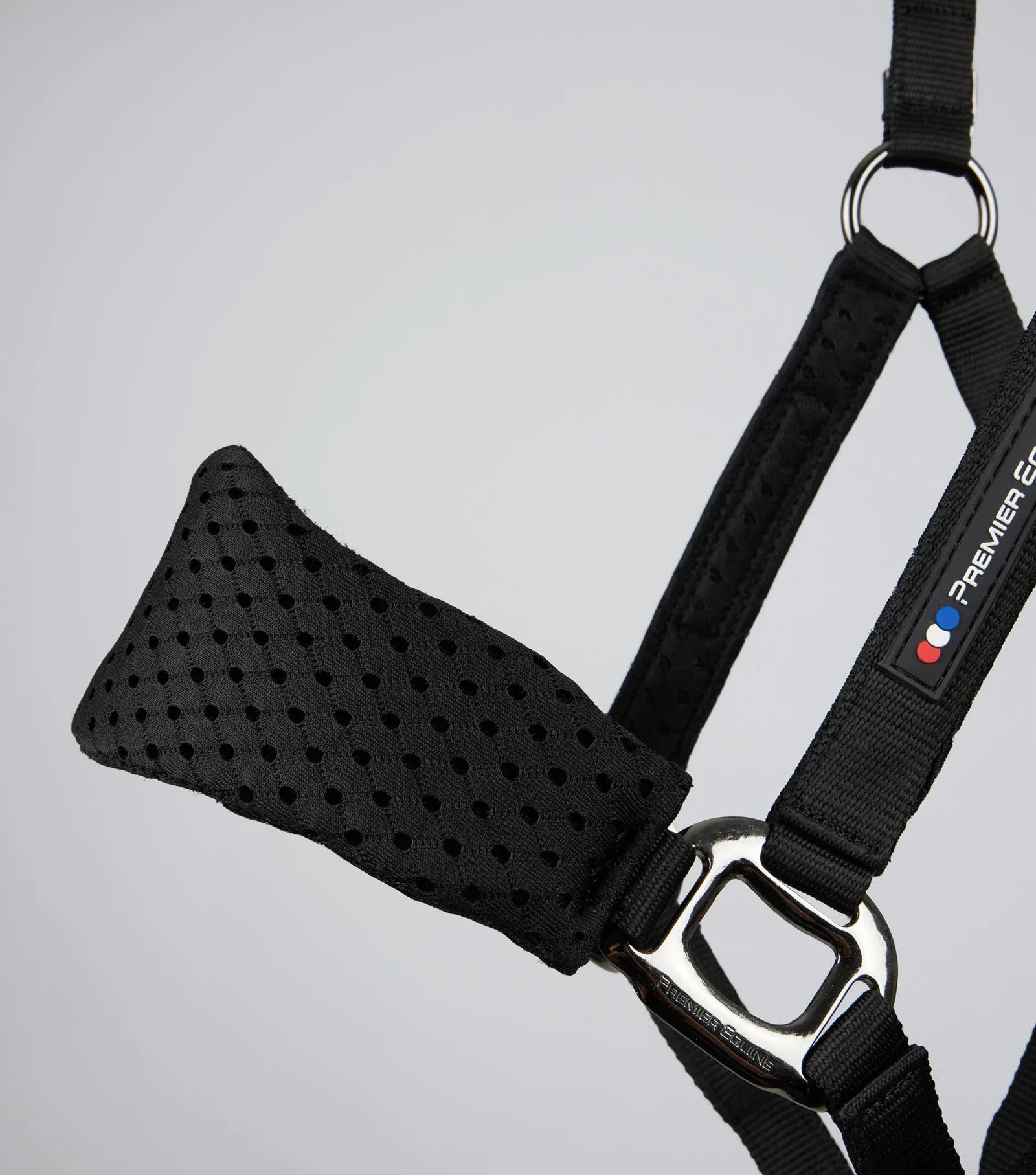 Necto 3D Mesh Head Collar with Lead Rope Black