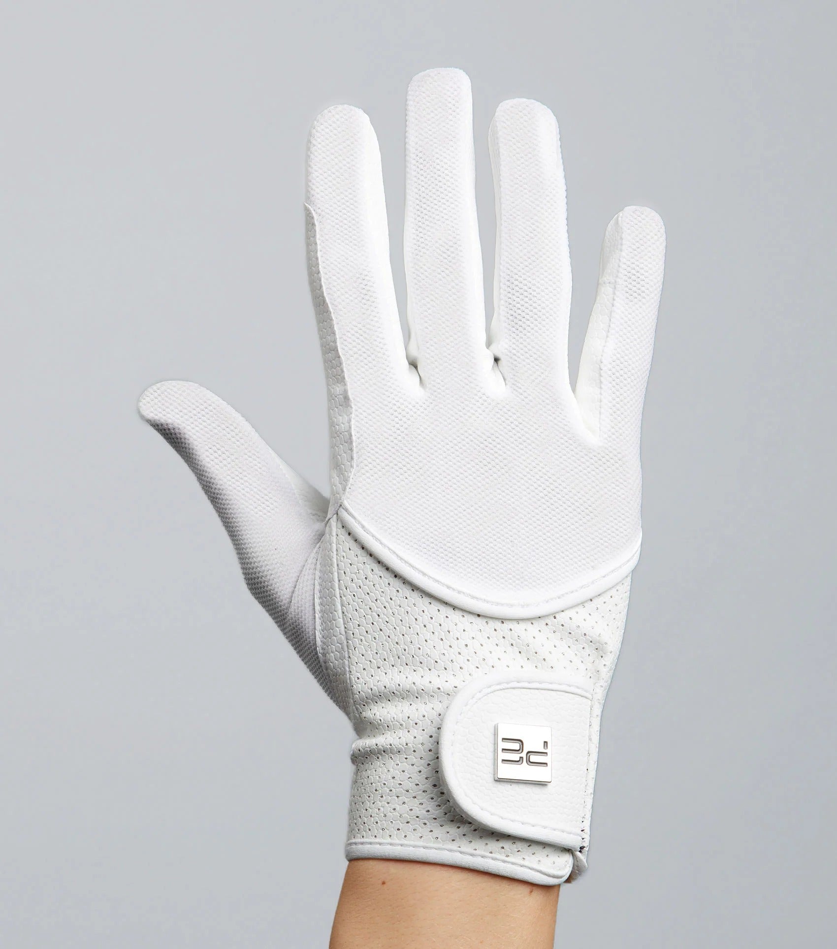 Presa Mesh Competition Riding Gloves White