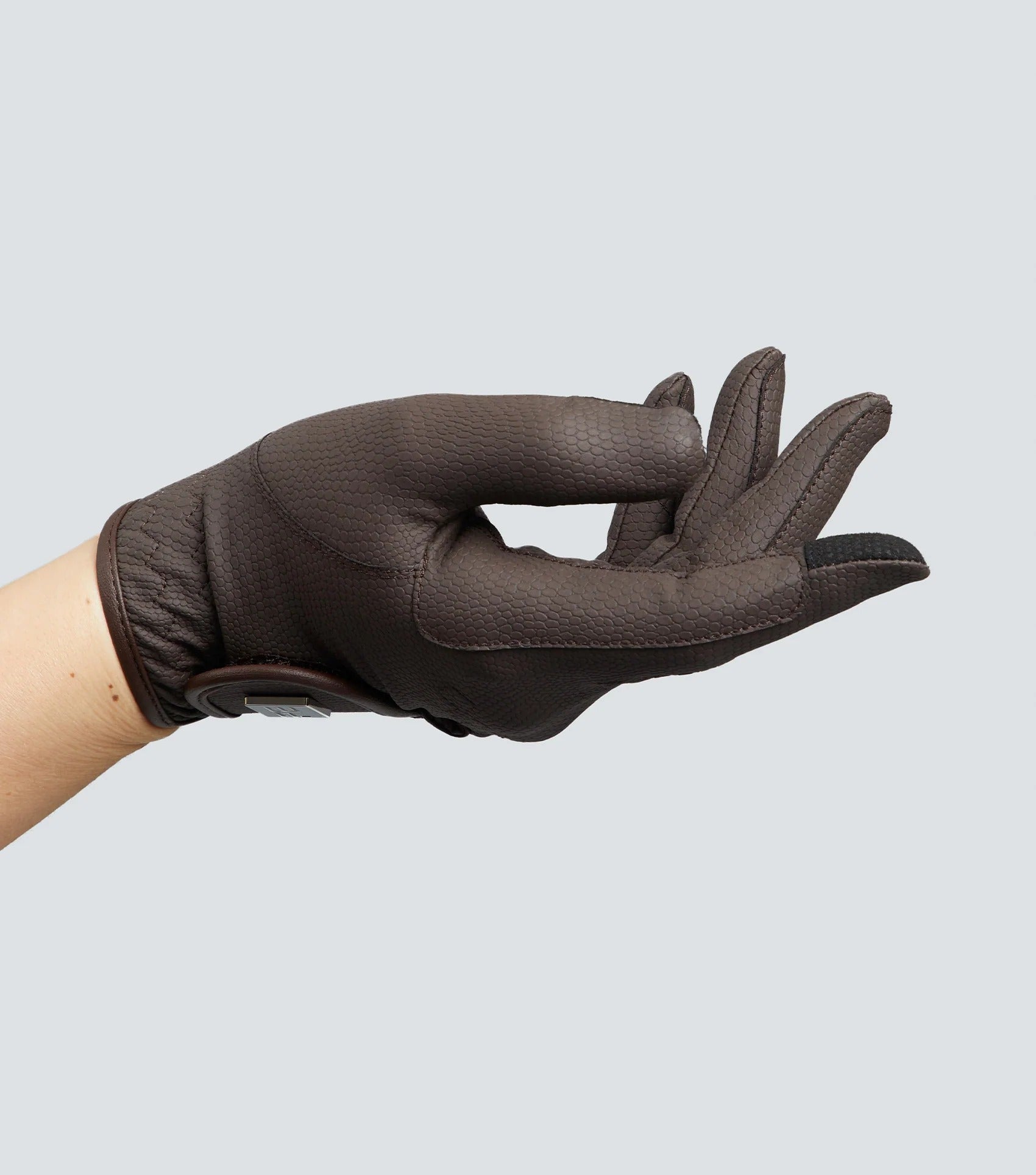 Metaro Ladies Riding Gloves Brown