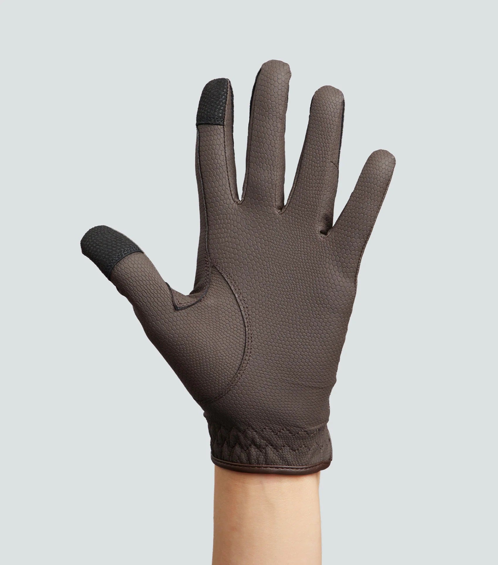 Metaro Ladies Riding Gloves Brown