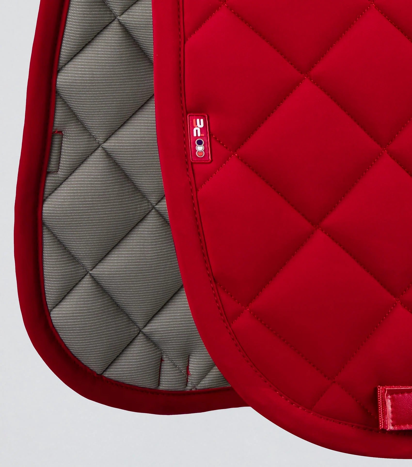 Atlas Close Contact Dressage Square Red