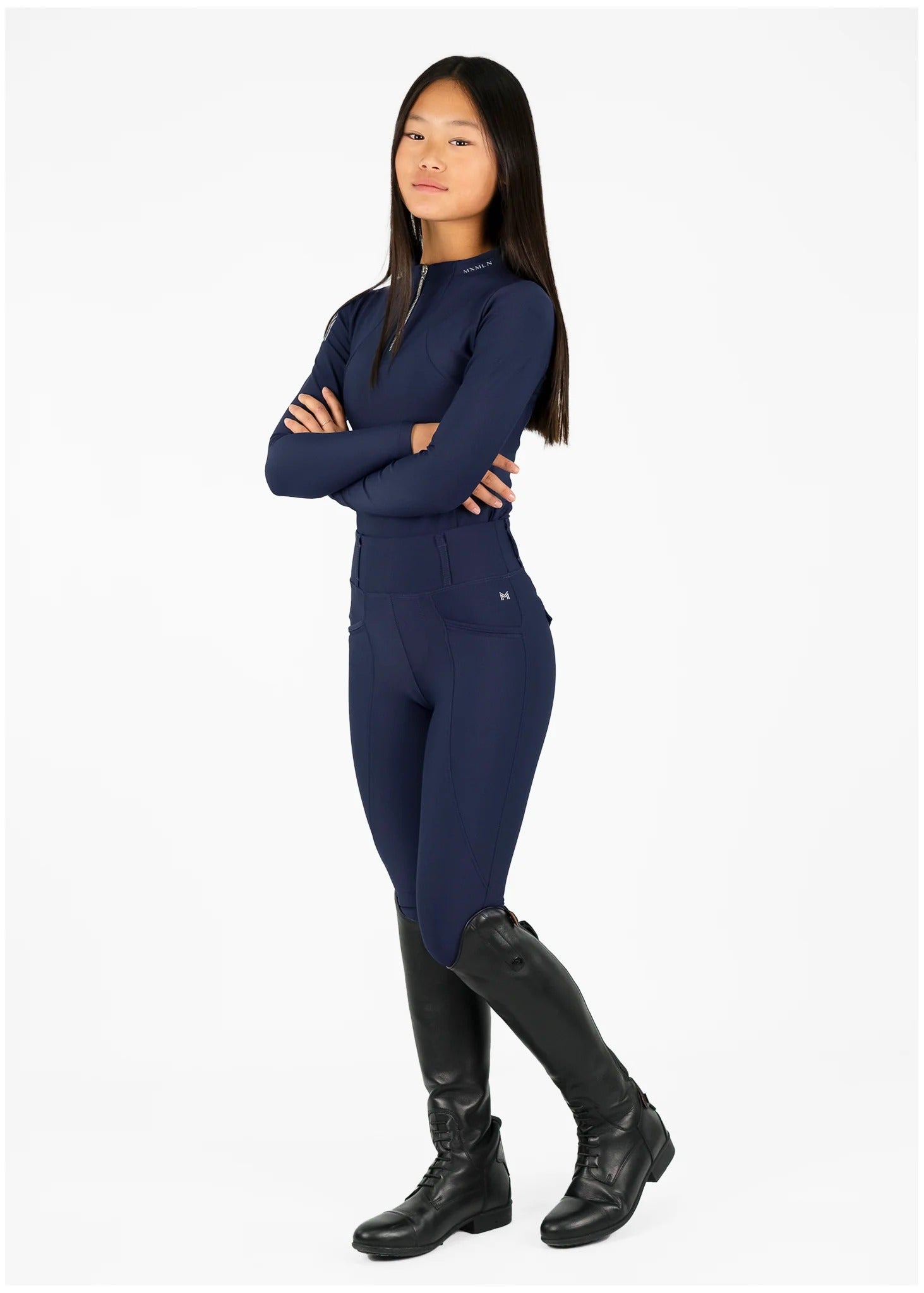 YR Pro Riding Leggings (Navy)