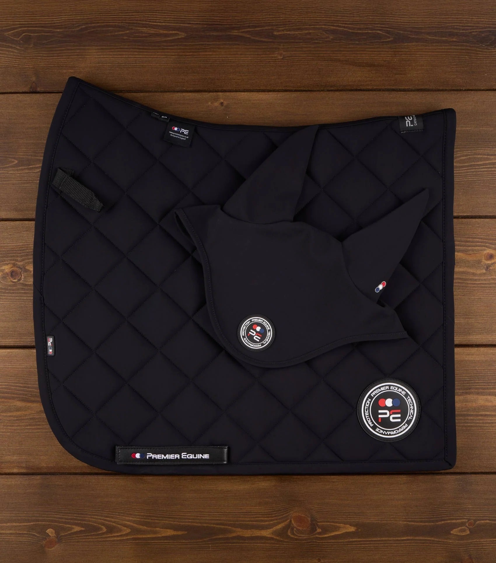 Atlas Close Contact Dressage Square Black