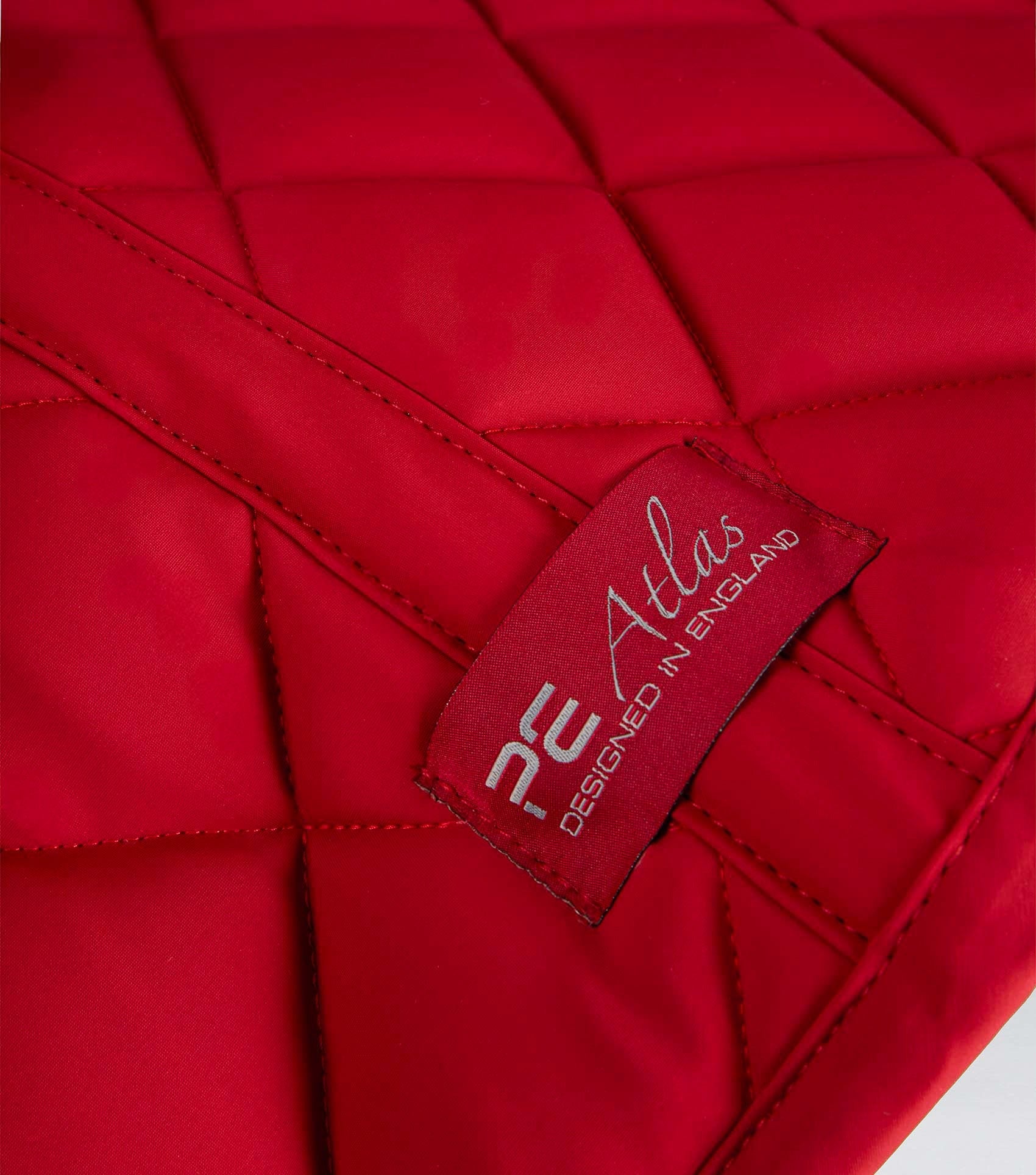 Atlas Close Contact Dressage Square Red
