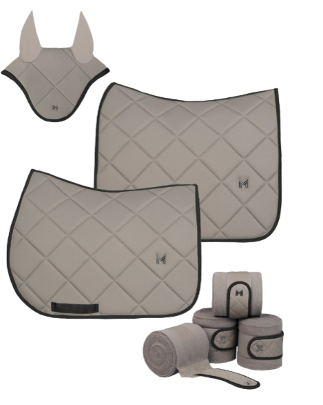 Crew Jumping Saddle Pad (Taupe)