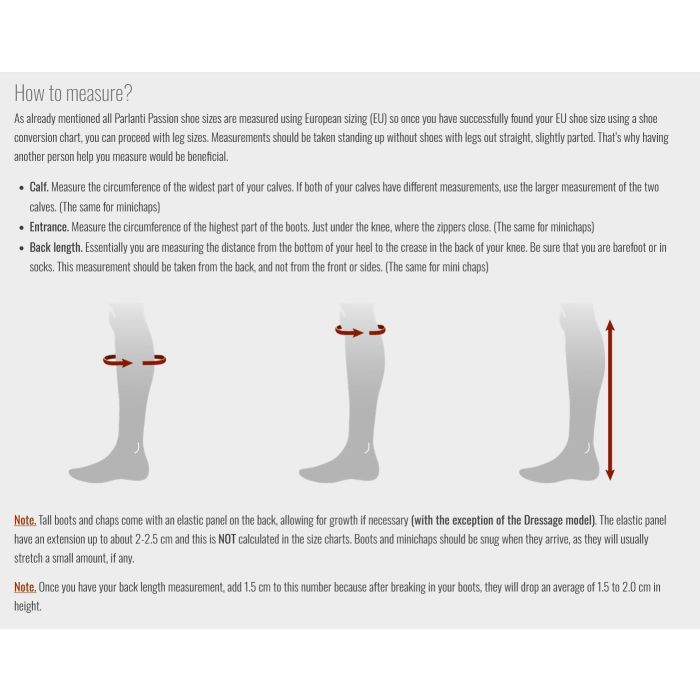 Parlanti Classic Mini Chaps Black